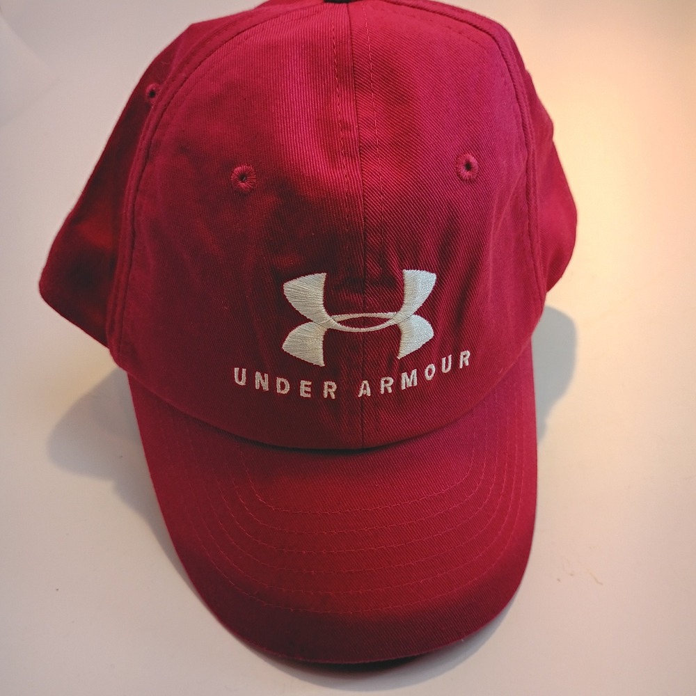 Under Armour Womens UA Free Fit Adjustable Baseball Cap Pink 1328552 NEW‎